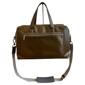 Away Limited Edition Leather Everywhere Bag Olive Green